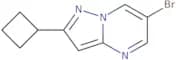 6-Bromo-2-cyclobutylpyrazolo[1,5-a]pyrimidine