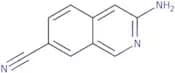 3-Aminoisoquinoline-7-carbonitrile