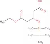 Ethyl (S)-3-(tert-butyldimethylsiloxy)glutarate