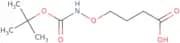 4-({[(tert-Butoxy)carbonyl]amino}oxy)butanoic acid