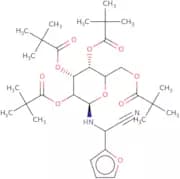 N-(2-Furylacetonitrile)-2,3,4,6-tetra-O-pivaloyl-b-D-glucopyranoside