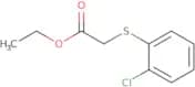 Ethyl 2-[(2-chlorophenyl)sulfanyl]acetate