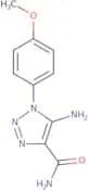5-Amino-1-(4-methoxyphenyl)-1H-1,2,3-triazole-4-carboxamide