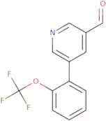 5-[2-(Trifluoromethoxy)phenyl]pyridine-3-carbaldehyde