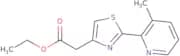 Ethyl 2-(2-(3-methylpyridin-2-yl)thiazol-4-yl)acetate