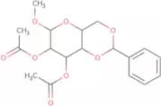 Methyl 2,3-di-O-acetyl-4,6-O-benzylidene-a-D-galactopyranoside