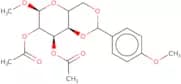 Methyl 2,3-di-O-acetyl-4,6-O-(4-methoxybenzylidene)-a-D-mannopyranoside
