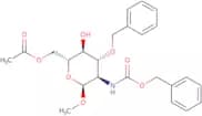 Methyl 6-O-acetyl-3-O-benzyl-2-benzyloxycarbonylamino-2-deoxy-a-D-glucopyranoside