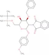 4-Methoxyphenyl 3-O-benzyl-6-O-tert-butyldimethylsilyl-2-deoxy-2-phthalimido-b-D-glucopyranoside