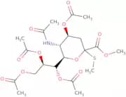 Methyl (methyl 5-acetamido-4,7,8,9-tetra-O-acetyl-3,5-dideoxy-2-thio-D-glycero-D-galacto-2-nonulop…