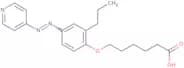 6-[2-Propyl-4-(4-pyridylazo)phenoxy]hexanoic Acid