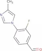 3-Fluoro-4-(4-methyl-1H-imidazol-1-yl)benzaldehyde