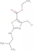 Ethyl 4-(chloromethyl)-2-(isobutylamino)-1,3-thiazole-5-carboxylate