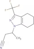 3-[3-(Trifluoromethyl)-4,5,6,7-tetrahydro-1H-indazol-1-yl]butanenitrile
