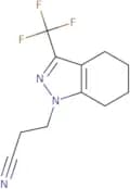 3-[3-(Trifluoromethyl)-4,5,6,7-tetrahydro-1H-indazol-1-yl]propanenitrile
