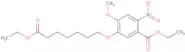 Ethyl 5-((7-ethoxy-7-oxoheptyl)-oxy)-4-methoxy-2-nitrobenzoate
