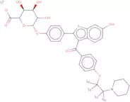 Raloxifene-4'-D-glucuronide D4 lithium salt