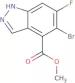 Methyl 5-bromo-6-fluoro-1H-indazole-4-carboxylate