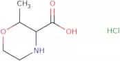 (2S,3R)-2-Methylmorpholine-3-carboxylic acid hydrochloride
