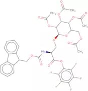 2,3,4,6-Tetra-O-acetyl-b-D-glucopyranosyl-N-Fmoc-L-serine pentafluorophenyl ester