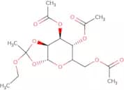 3,4,6-Tri-O-acetyl-a-D-glucopyranose 1,2-(ethyl orthoacetate)