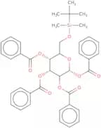 1,2,3,4-Tetra-O-benzoyl-6-O-tert-butyldiphenylsilyl-a-D-mannopyranose