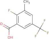 2-Fluoro-3-methyl-5-(trifluoromethyl)benzoic acid
