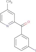 2-(3-Iodobenzoyl)-4-methylpyridine