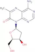 4-Amino-6-methyl-8-(2'-deoxy-b-D-ribofuranosyl)-7-pteridone