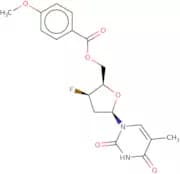 5'-O-p-Anisoyl-3'-fluoro-3'-deoxythymidine