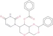 1,5-Anhydro-3-O-benzoyl-4,6-O-benzylidene-2-deoxy-2-(uracil-1-yl)-D-altro-hexitol