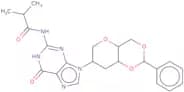 1,5-Anhydro-4,6-O-benzylidene-2,3-dideoxy-2-(N2-isobutyrylguanidin-1-yl)-D-glucitol
