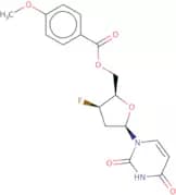 5'-O-p-Anisoyl-3'-fluoro-2',3'-dideoxyuridine