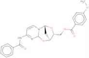 2,3'-Anhydro-5'-O-p-anisoyl-N4-benzoyl-2'-deoxycytidine