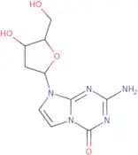2-Amino-8-(2-deoxy-β-D-ribofuranosyl)-imidazo[1,2-α]-1,3,5-triazin-4(8H)-one