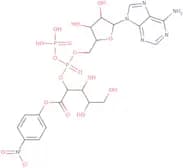 Adenosine-5'-O-diphospho-(1''-(4-nitrophenoxy)-ribose) sodium