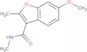6-Methoxy-N,2-dimethylbenzofuran-3-carboxamide
