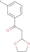 2-(1,3-Dioxolan-2-yl)-1-(3-iodo-phenyl)-ethanone