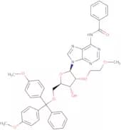 N-Benzoyl-5'-O-(bis(4-methoxyphenyl)phenylmethyl)-2'-O-(2-methoxyethyl)adenosine