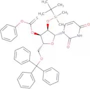 2'-O-(tert-Butyldimethylsilyl)-3'-O-(phenoxythioncarbonyl)-5'-O-trityluridine