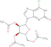 6-Chloro-2-hydroxy-9-(2',3',5'-tri-O-acetyl-b-D-ribofuranosyl)purine
