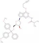 6-O-(2-Cyanoethyl)-2'-deoxy-5'-O-DMT-N2-Isobutyrylguanosine