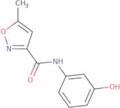 N-(3-Hydroxyphenyl)-5-methyl-3-isoxazolecarboxamide