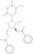 1-(3'-5'-Di-O-benzoyl-2'-deoxy-2'-fluoro-alpha-L-arabinofuranosyl)thymine