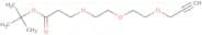 Propargyl-PEG2-CH2COOtBu