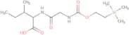 (2S,3S)-3-Methyl-2-[2-({[2-(trimethylsilyl)ethoxy]carbonyl}amino)acetamido]pentanoic acid