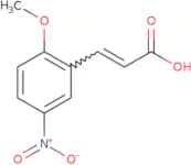 (E)-3-(2-Methoxy-5-nitrophenyl)acrylic acid