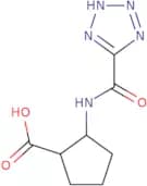 2-(1H-1,2,3,4-Tetrazole-5-amido)cyclopentane-1-carboxylic acid