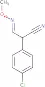 (3E)-2-(4-Chlorophenyl)-3-(methoxyimino)propanenitrile