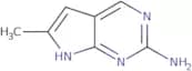 6-methyl-7H-pyrrolo[2,3-d]pyrimidin-2-amine